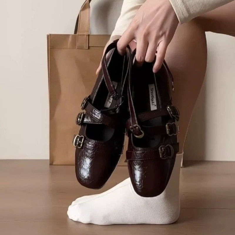 Women Shoes Size - 2025 New Square Toe Heightened Inner
