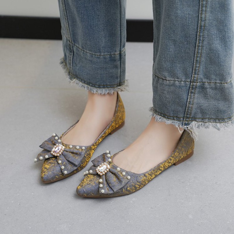 Women Shoes Size - Flat Shining Shoes Womens 2026 New