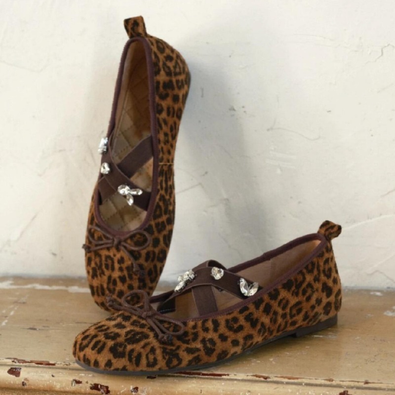 Embroidery Flower Ballet Flats - Women Shoes Brands reseña y precio