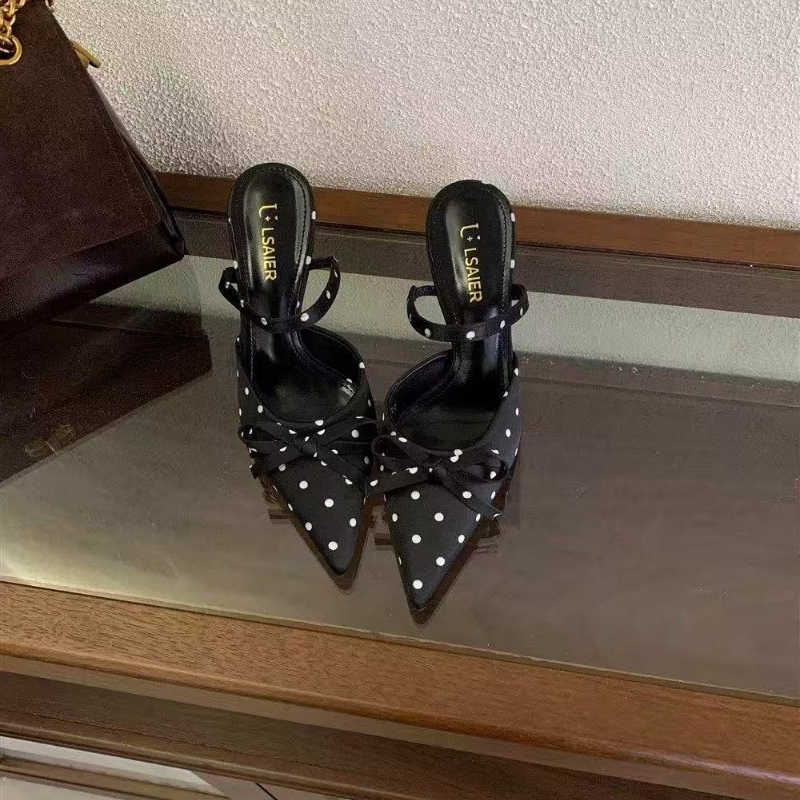 Spring and Summer New French P - Strappy Heeled Sandals reseña y precio