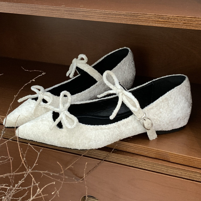 Butterfly-Knot Pointed Toe Mar - Pointed Toe Flat reseña y precio