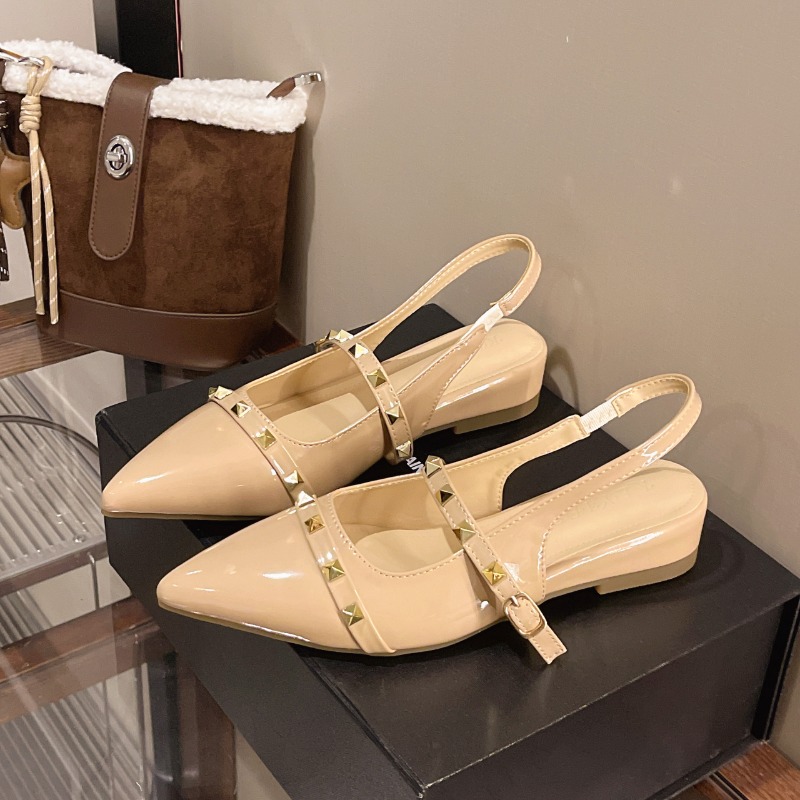 2026 New Style French Rivet He - Pointed Toe Flat reseña y precio