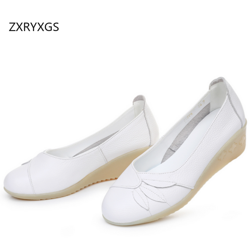 ZXRYXGS Premium Genuine Leathe - Women Shoes Size 4 In Cm reseña y precio