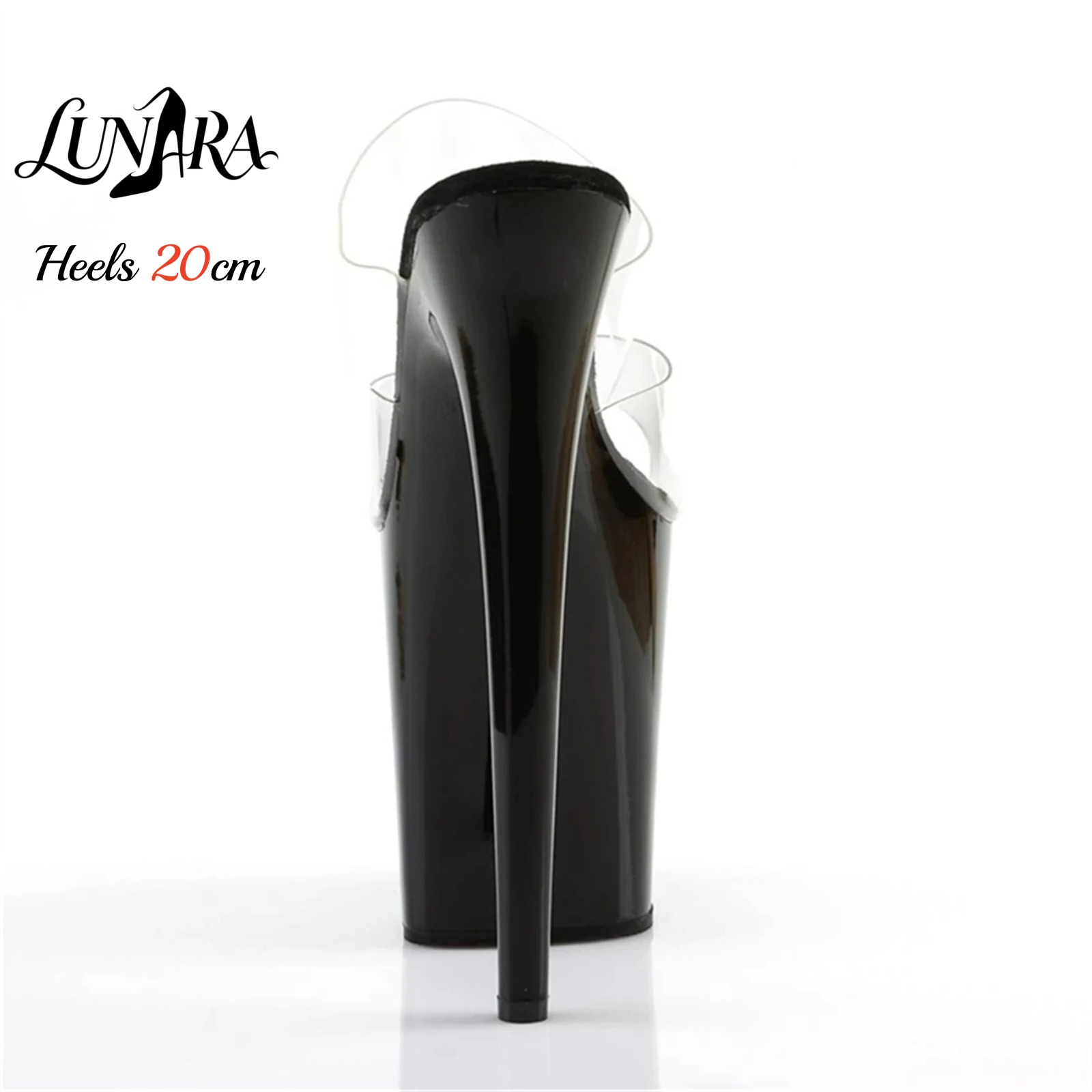 20cm Clear PVC Strappy Ultra H - Strappy Heeled Sandals reseña y precio