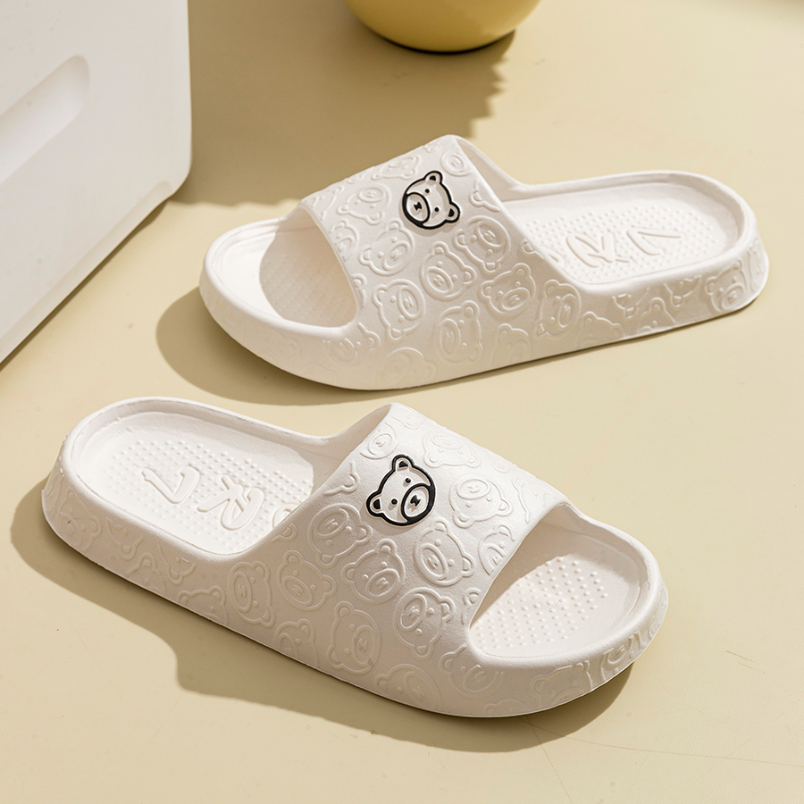 Printting Cute Bear Women Slip - Women'S Shoes To Men'S reseña y precio