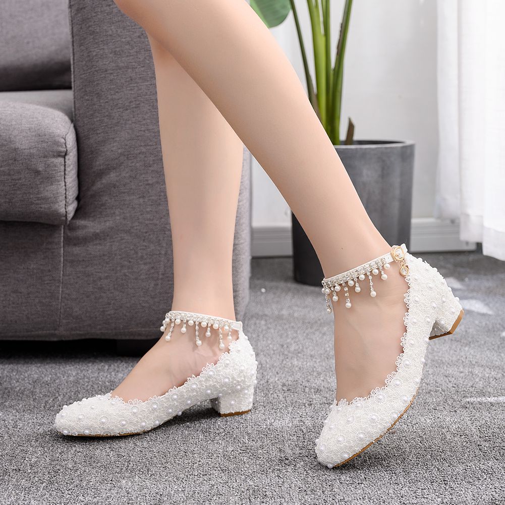 Women's Closed Toe Low Chunky  - Women Shoes Size reseña y precio
