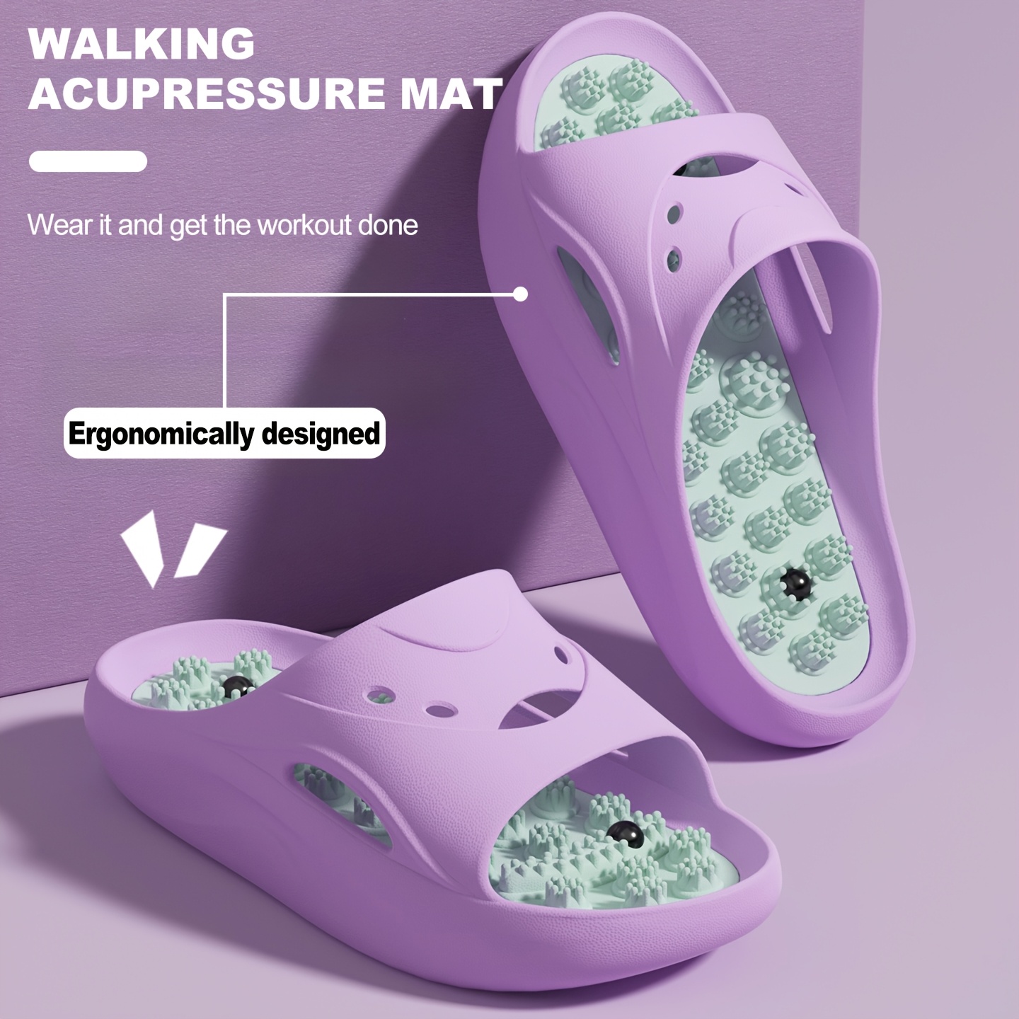 Women Men EVA Massage Slippers - Women'S Shoes To Men'S reseña y precio