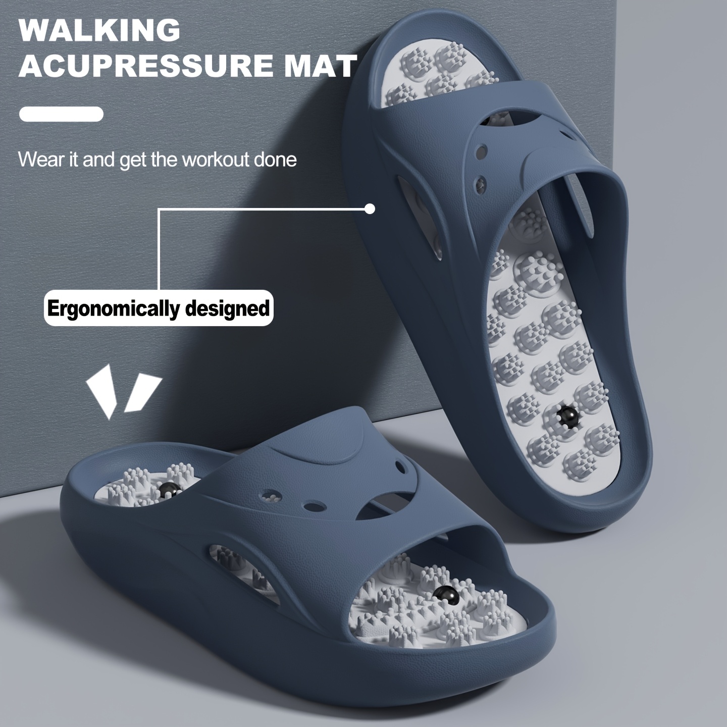 Women Men EVA Massage Slippers - Women'S Shoes To Men'S reseña y precio