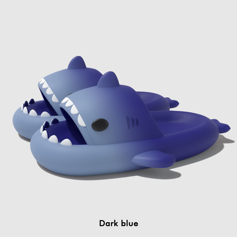 Cute Cartoon Shark Slippers Fo - Women'S Shoes To Men'S reseña y precio