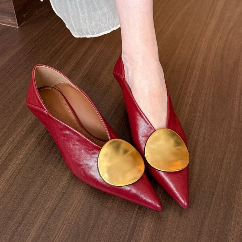 2025 Spring Summer Pointed Toe - Women'S Shoes Large reseña y precio
