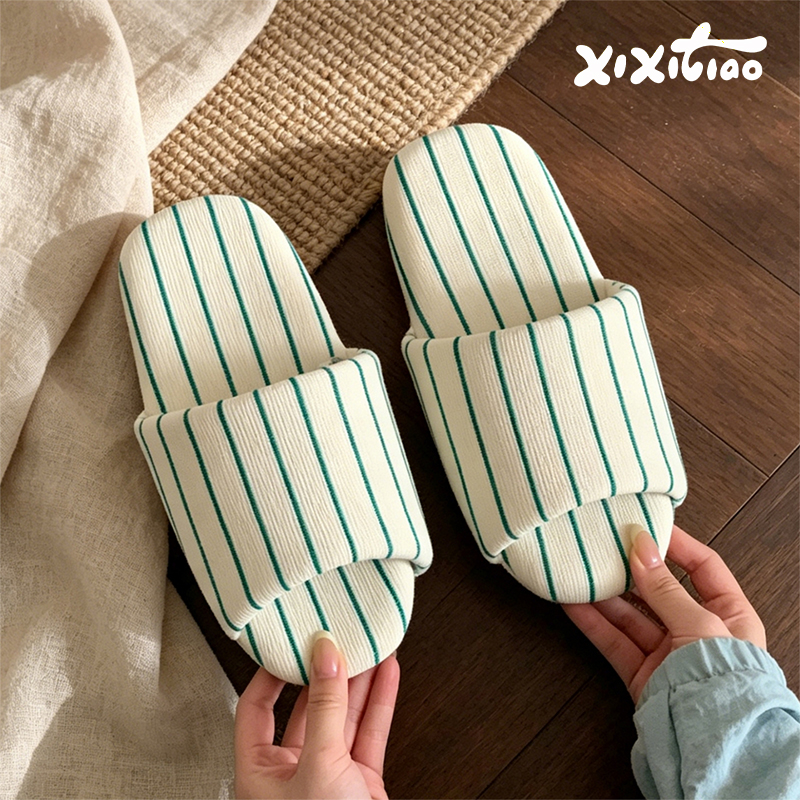 XIXITIAO Stripe Indoor Slipper - Women'S Shoes To Men'S reseña y precio