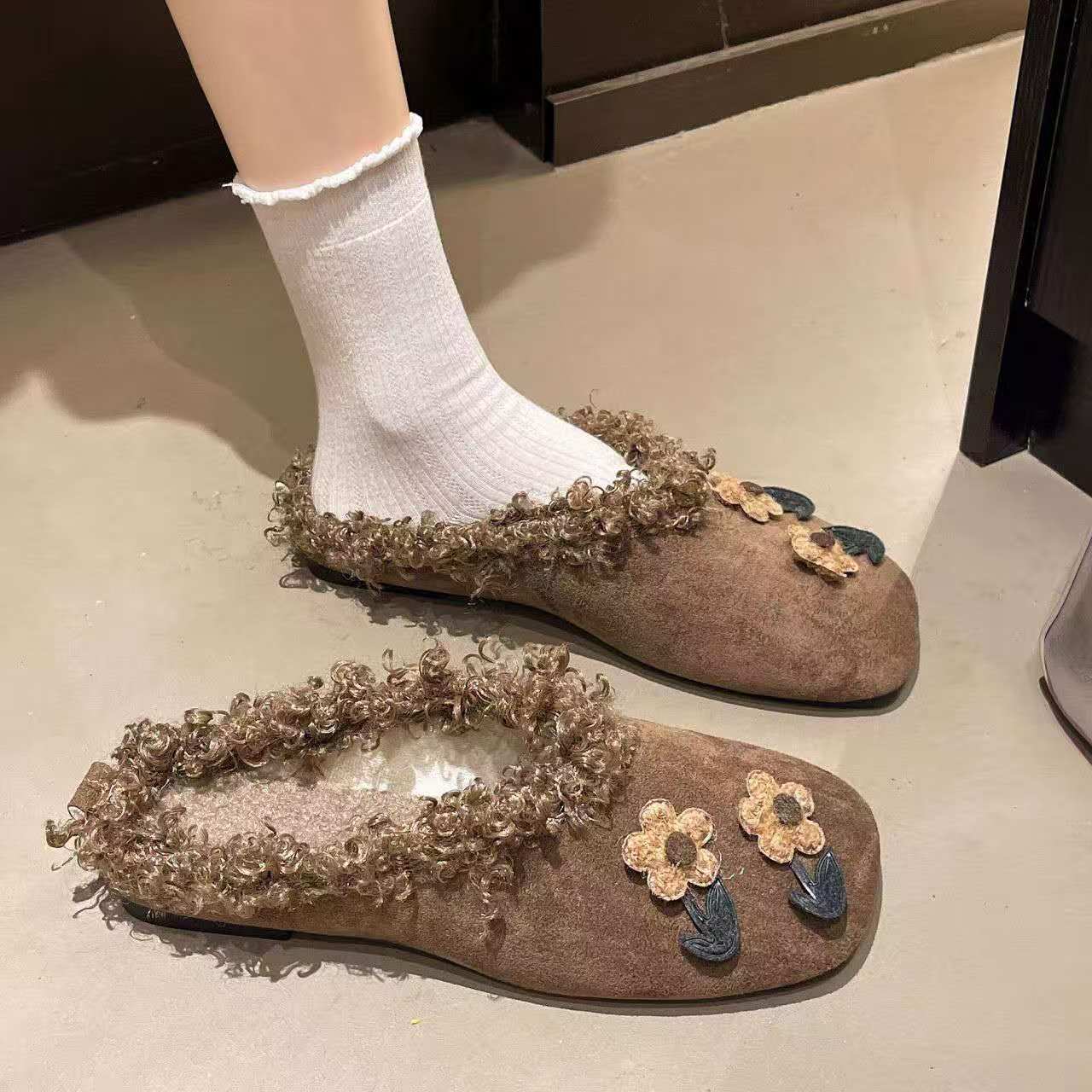 2026 Fall winter flat plush sl - Women'S Shoes Hands Free reseña y precio