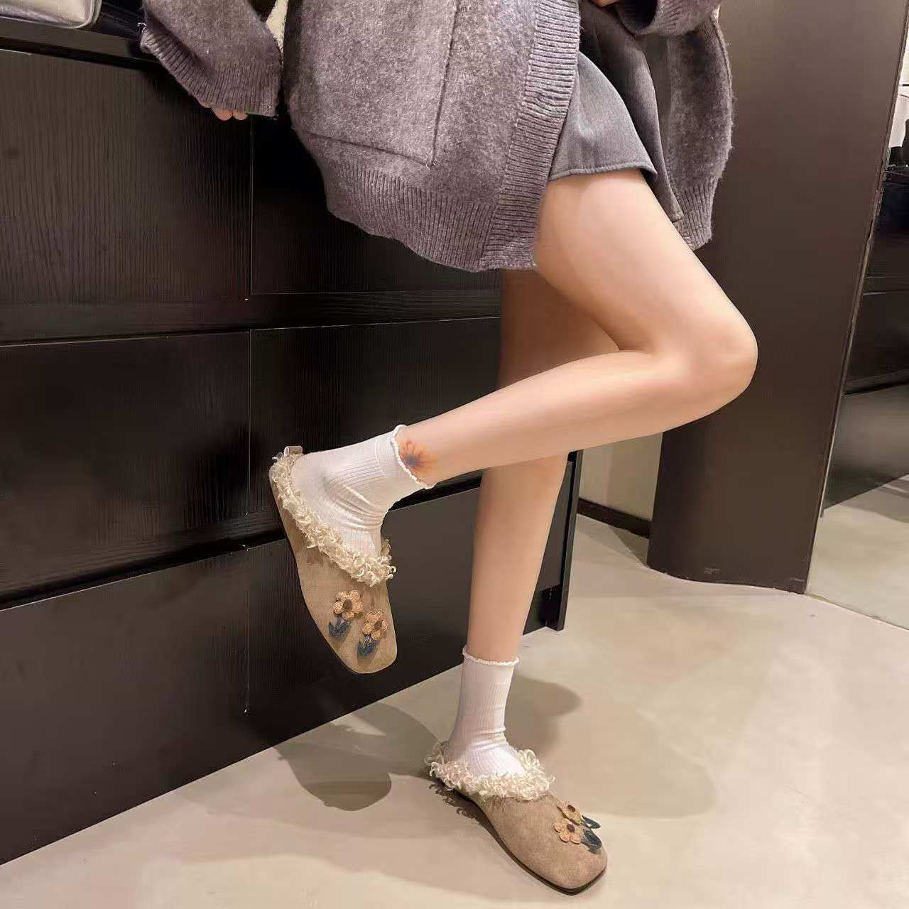 2026 Fall winter flat plush sl - Women'S Shoes Hands Free reseña y precio