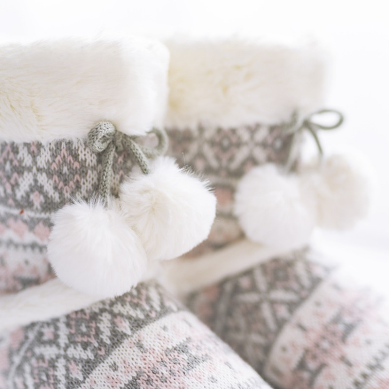Plush Slippers Boots for Women - Women Shoes Winter reseña y precio