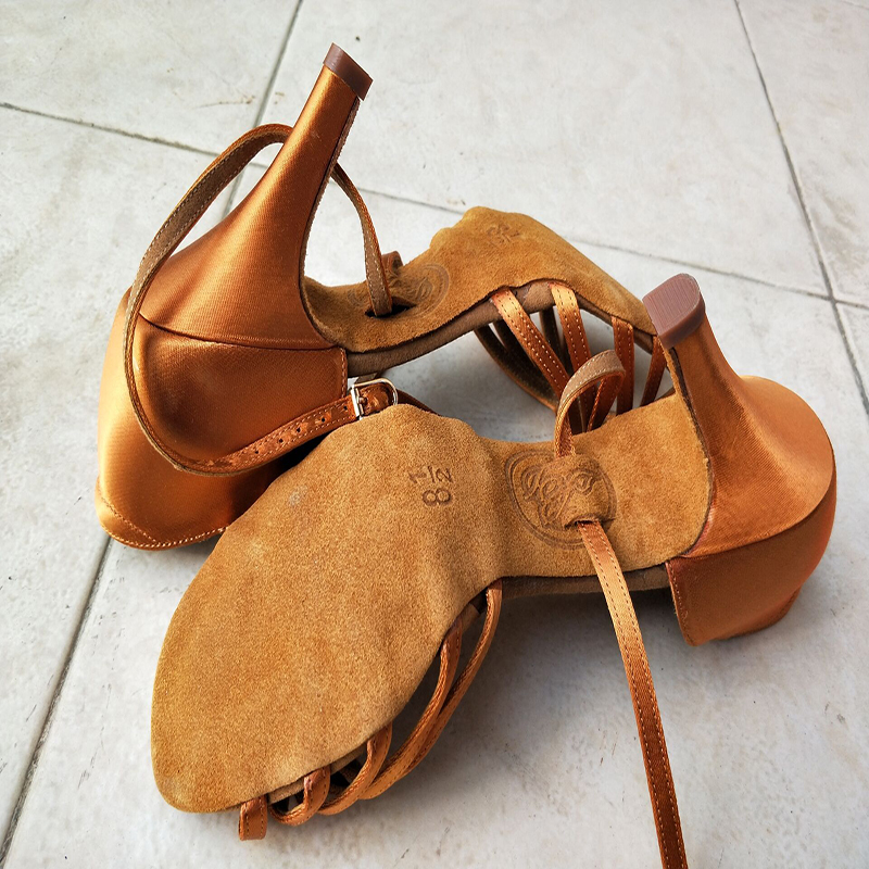 Top Dance Shoes Latin Sandals  - Women Shoes Size 4 In Cm reseña y precio