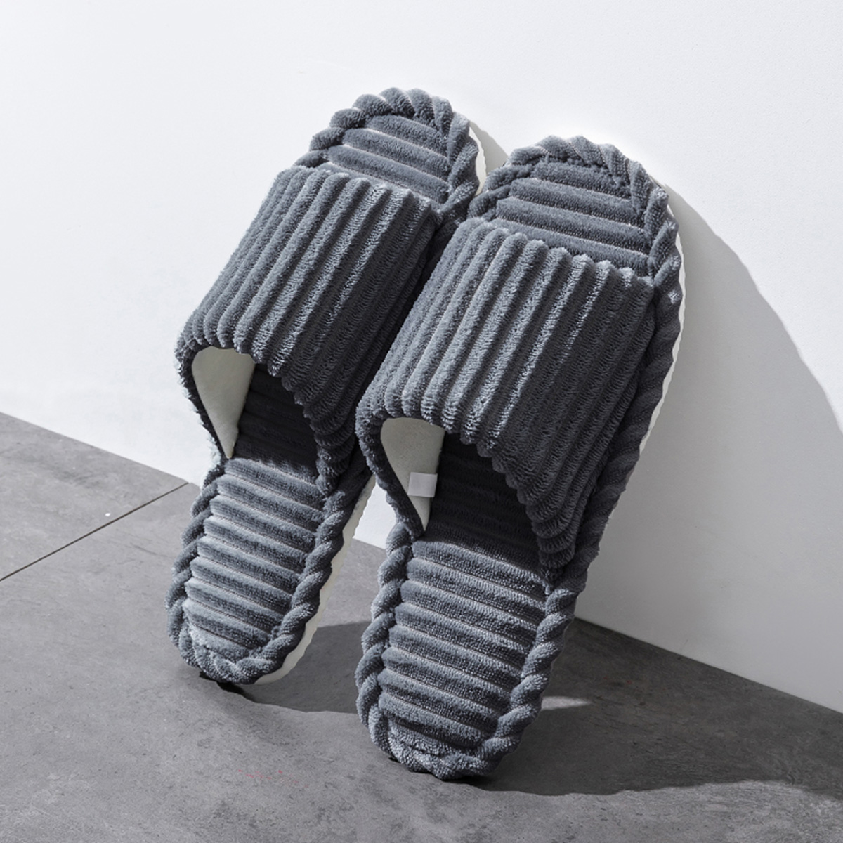 Open-Toe Breathable House Slip - Women Shoes Winter reseña y precio