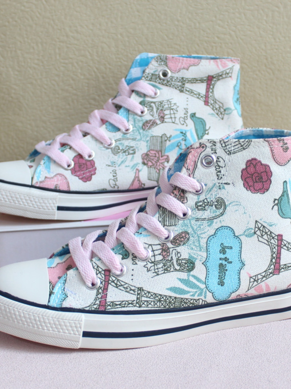 Cartoon Hand-painted New High  - Women'S Shoes Hands Free reseña y precio