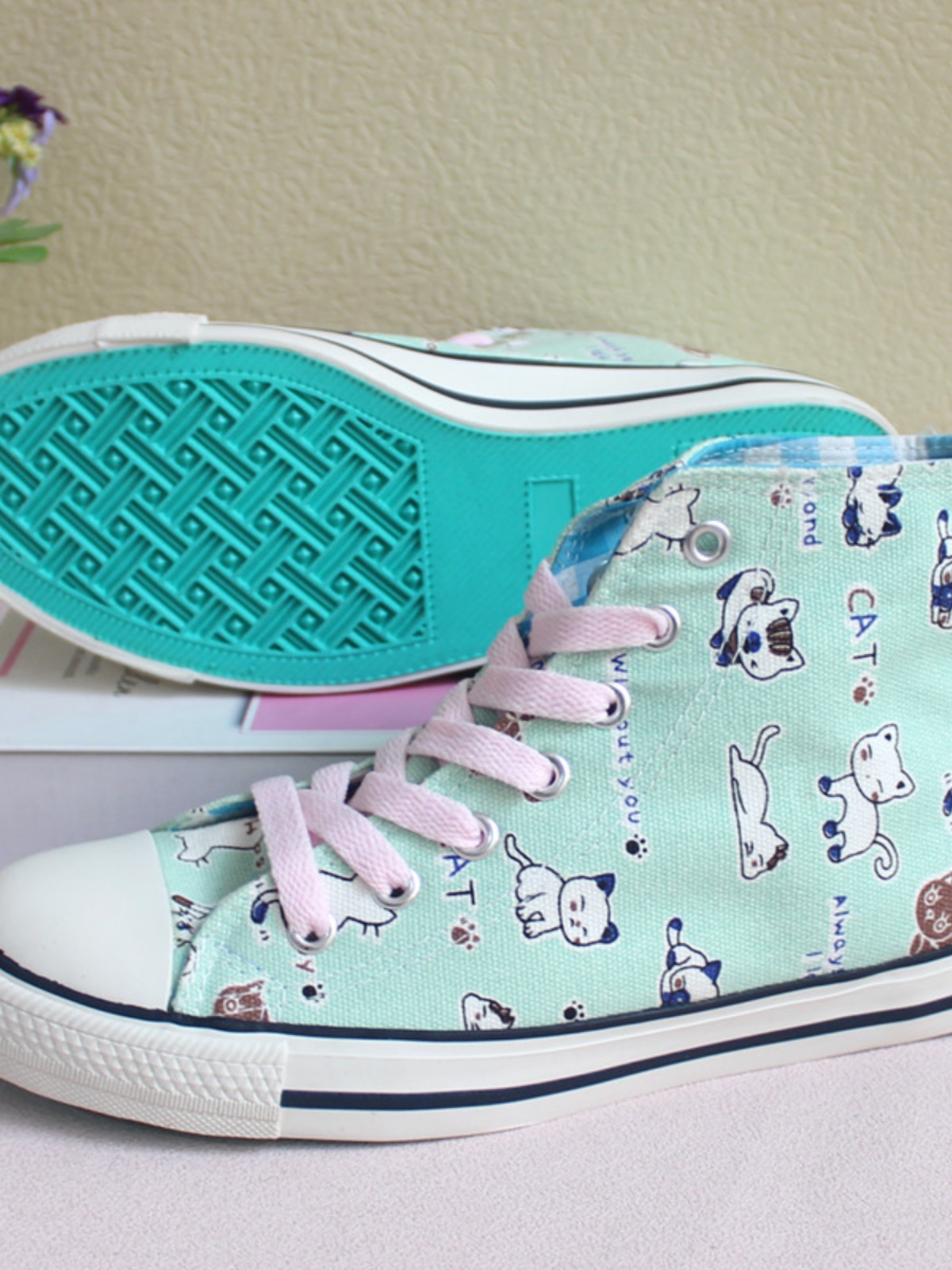 Cartoon Hand-painted New High  - Women'S Shoes Hands Free reseña y precio