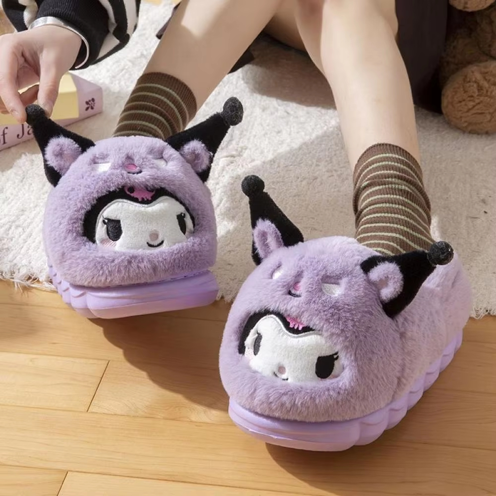 Anime Winter Plush Slippers Ku - Women Shoes Winter reseña y precio