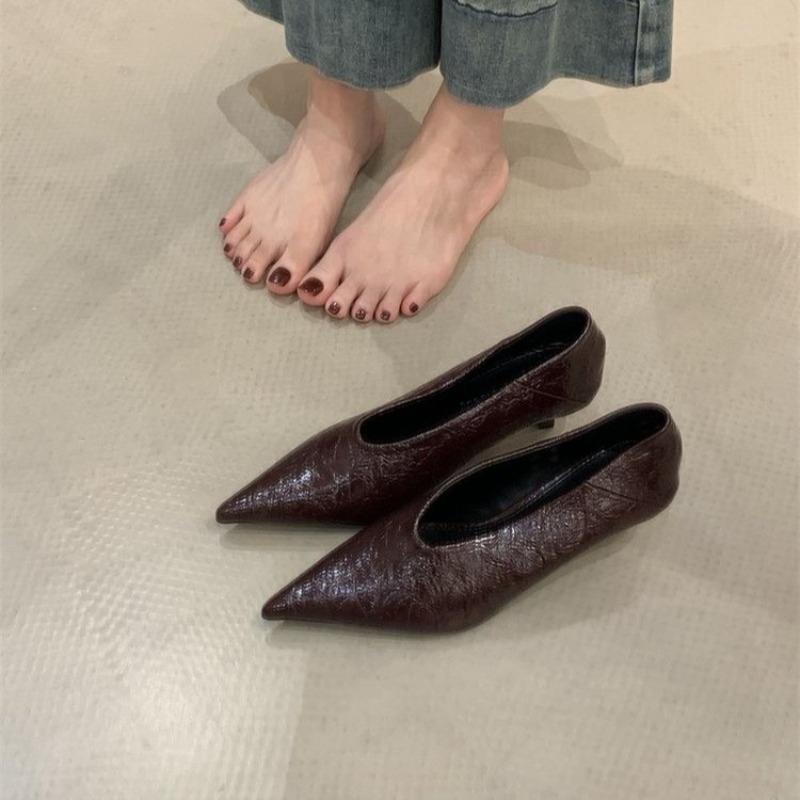 2025 Autumn New Commuter Wind  - Pointed Toe Flat reseña y precio