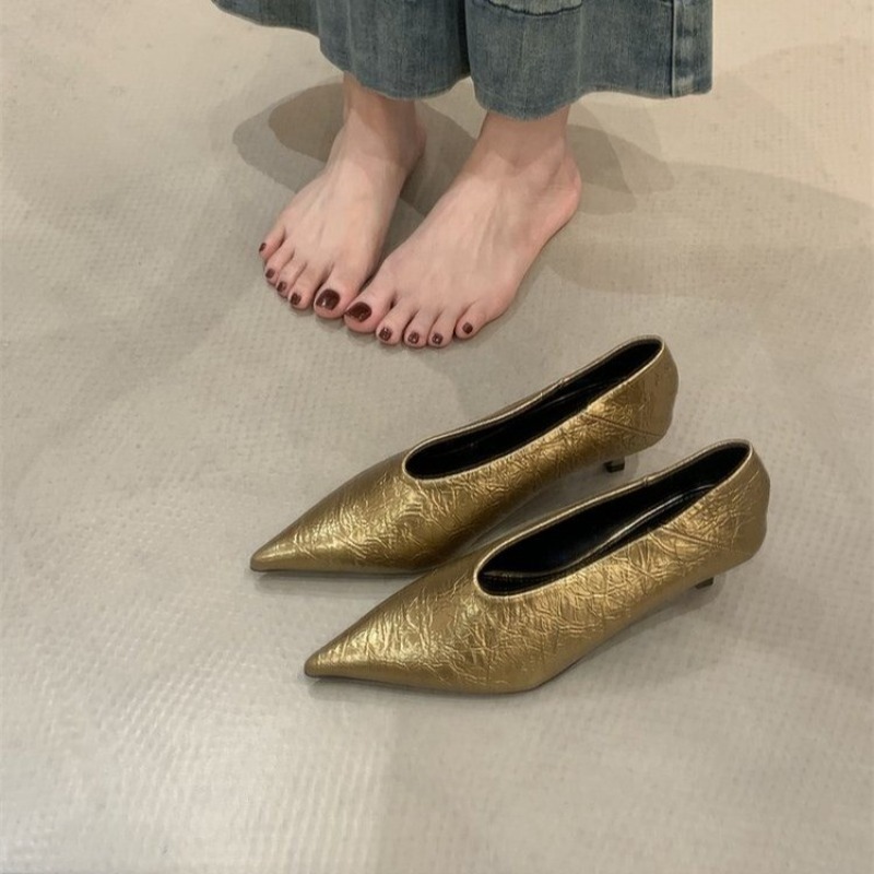 2025 Autumn New Commuter Wind  - Pointed Toe Flat reseña y precio