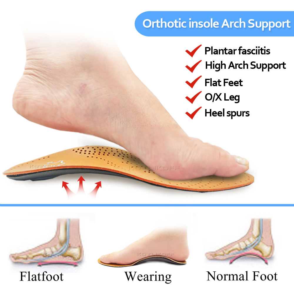 Leather Orthotic Insole For Fl - Women'S Shoes X Wide reseña y precio