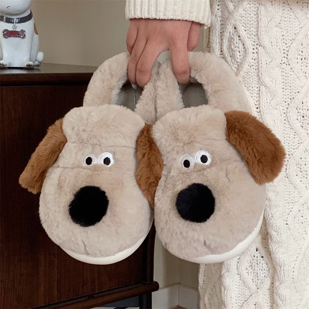 Size36-45 Hug Dog Slippers Gir - Women Shoes Winter reseña y precio