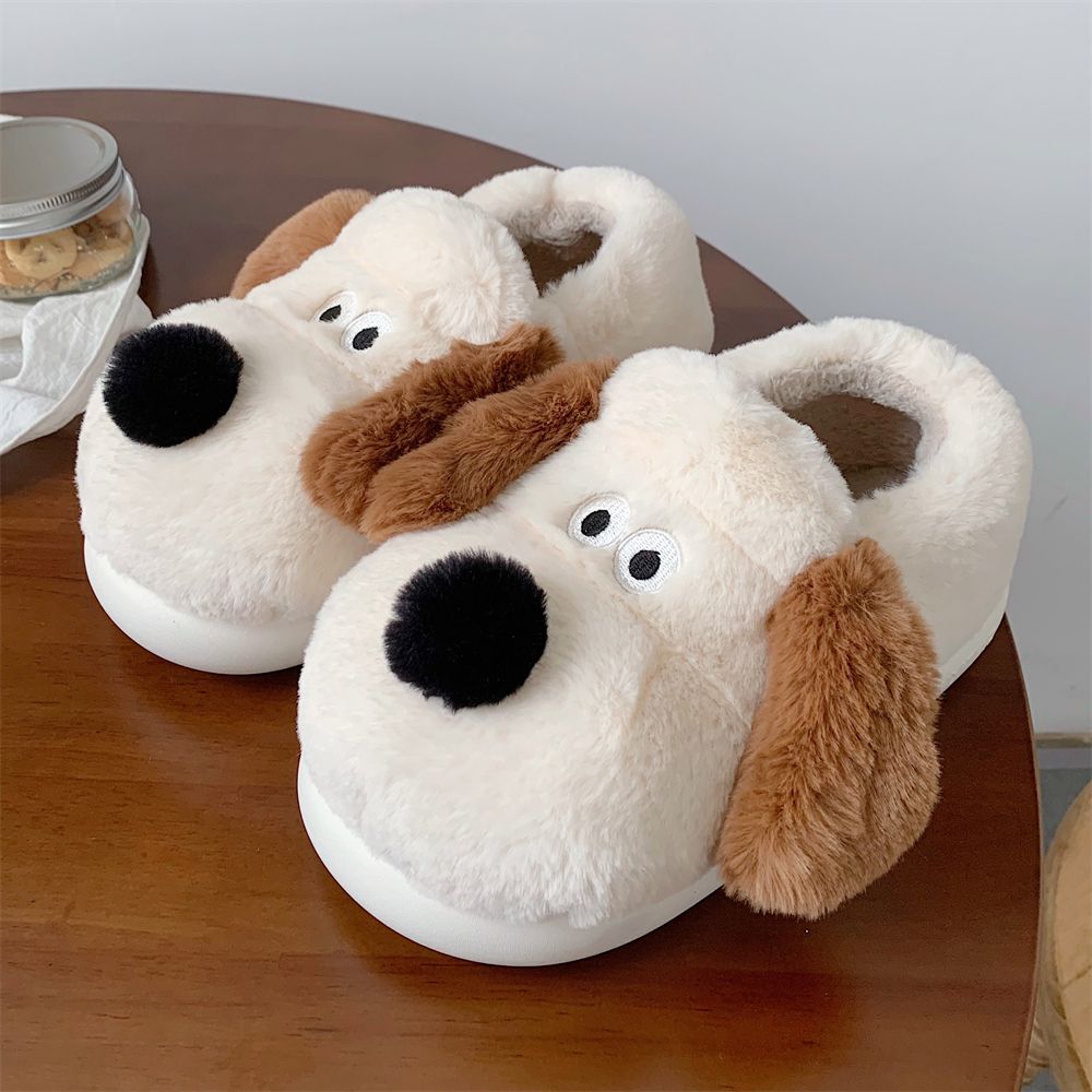 Size36-45 Hug Dog Slippers Gir - Women Shoes Winter reseña y precio