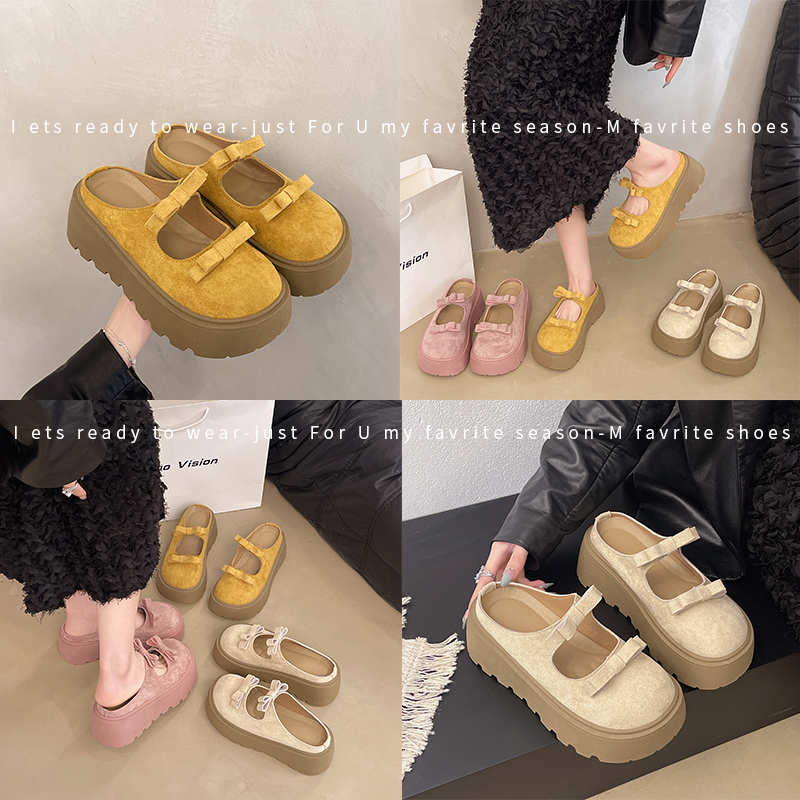 Velvet Hi Cut Flip Flop Slippe - Women'S Shoes Hands Free reseña y precio