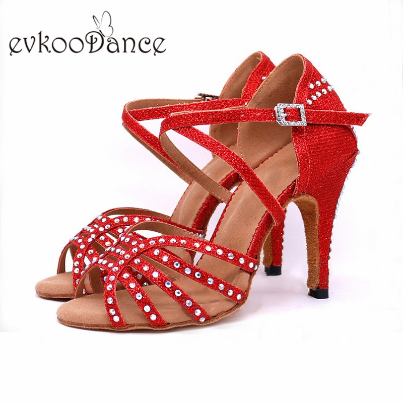 Women's Crystal Latin Dance Sh - Women Shoes Size 4 In Cm reseña y precio