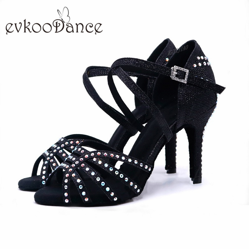 Women's Crystal Latin Dance Sh - Women Shoes Size 4 In Cm reseña y precio