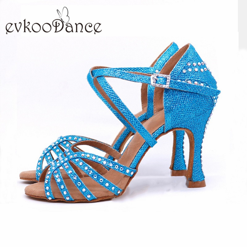 Women's Crystal Latin Dance Sh - Women Shoes Size 4 In Cm reseña y precio