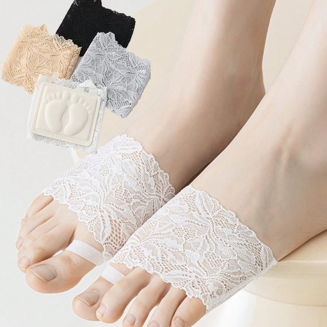 2 Pairs of Women's Lace-Trimme - Women'S Shoes You Can Wear Socks With reseña y precio