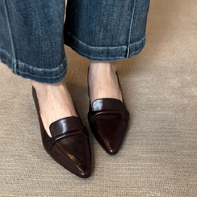 Cozy Med Heels Thick Heels Spr - Women Shoes Size 4 In Cm reseña y precio