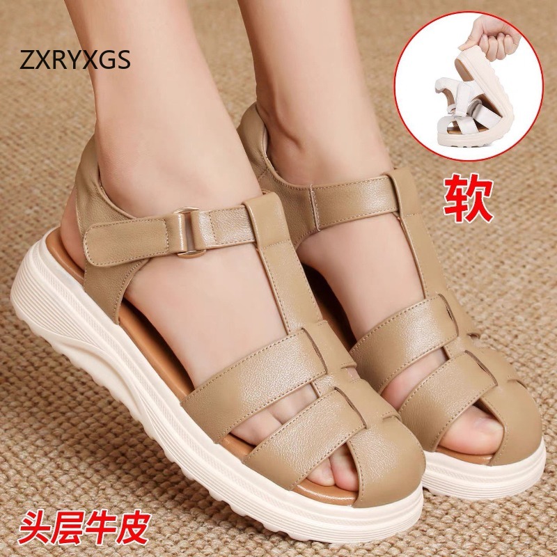 ZXRYXGS 2026 Summer Round Toe  - Women Shoes Size 4 In Cm reseña y precio