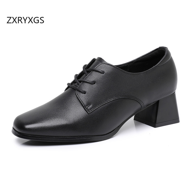 ZXRYXGS 2025  Top Cowhide Lace - Women Shoes Size 4 In Cm reseña y precio
