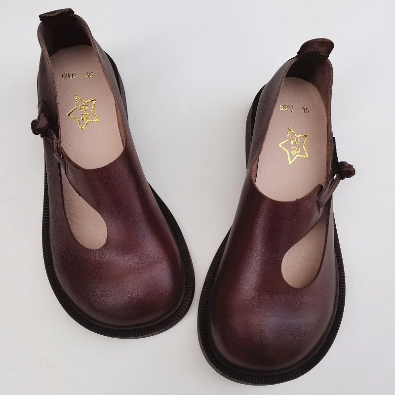 Careaymade-Genuine Leather Big - Women'S Shoes Large reseña y precio