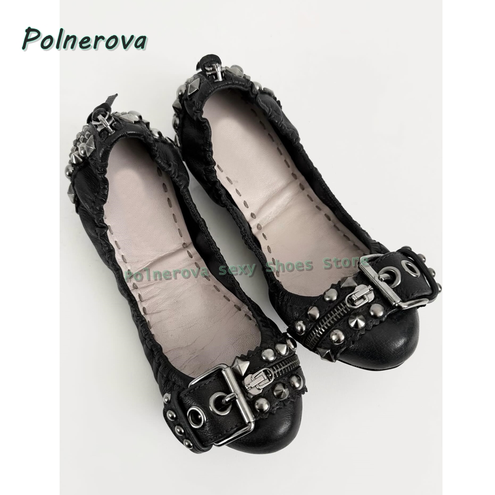 Rivet Belt Buckle Mary Jane Sh - Women'S Shoes Large reseña y precio