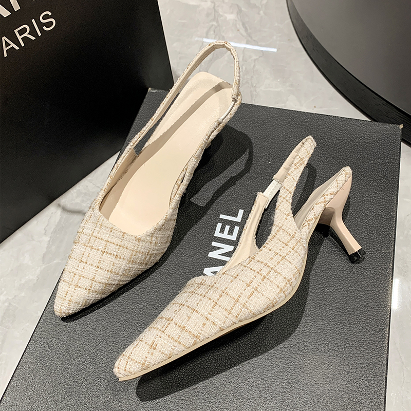 Brand Designer Slingbacks High - Women Shoes Brands reseña y precio