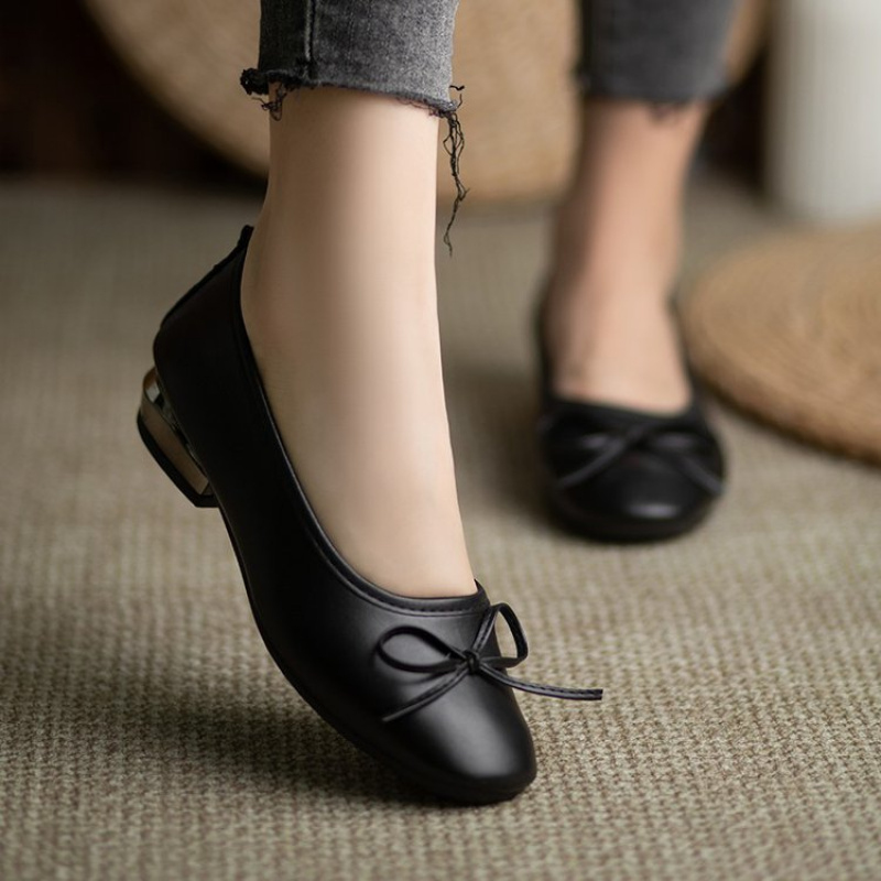 Elegant Bowknot Flat Shoes for - Pointed Toe Flat reseña y precio