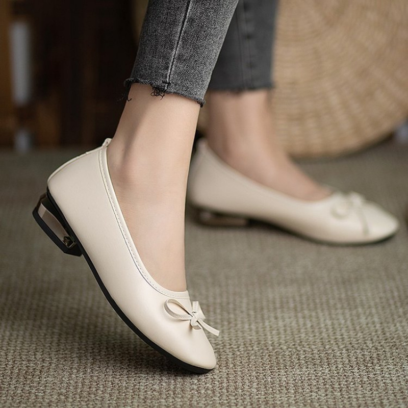 Elegant Bowknot Flat Shoes for - Pointed Toe Flat reseña y precio