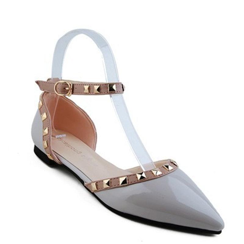 Women Rivets Flats Shoes Size  - Women'S Shoes X Wide reseña y precio