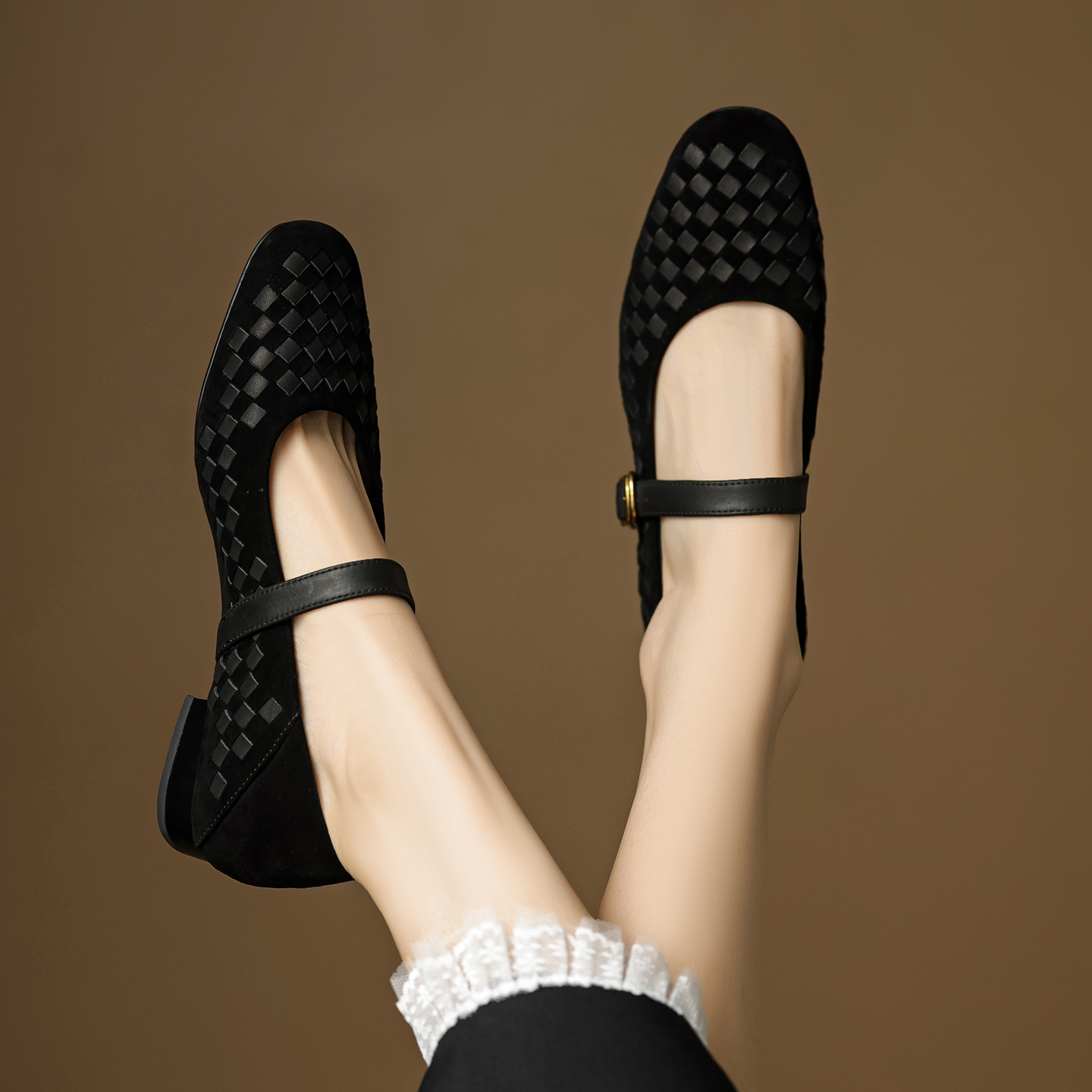Handmade Genuine Woven Texture - Women'S Shoes To Men'S reseña y precio
