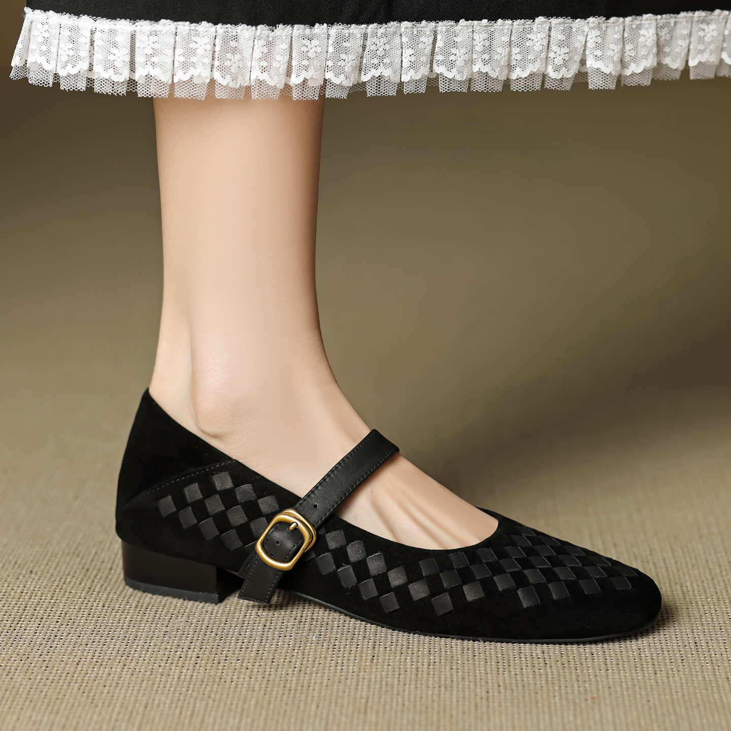 Handmade Genuine Woven Texture - Women'S Shoes To Men'S reseña y precio