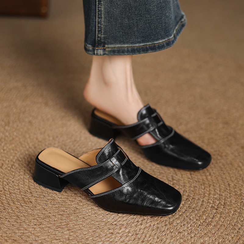 Genuine Sheepskin Mules 2026 N - Women'S Shoes Hands Free reseña y precio