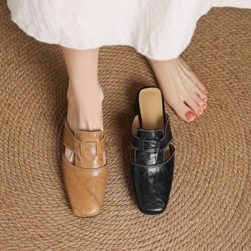 Genuine Sheepskin Mules 2026 N - Women'S Shoes Hands Free reseña y precio