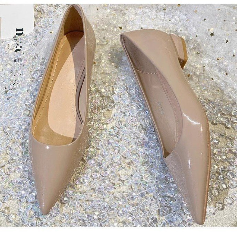 French style patent leather po - Pointed Toe Flat reseña y precio