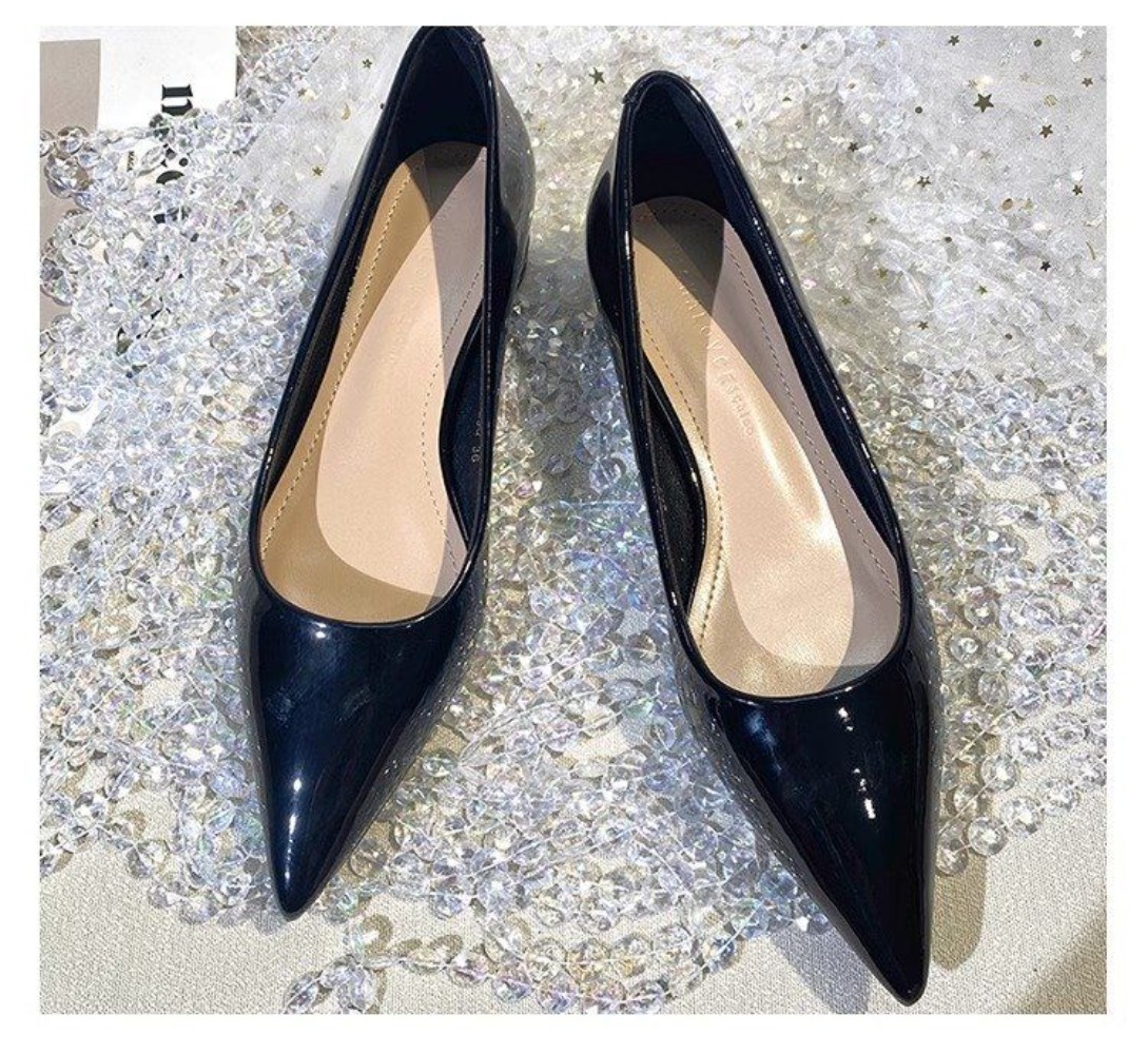 French style patent leather po - Pointed Toe Flat reseña y precio