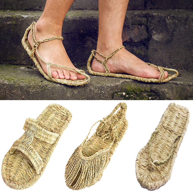 Medieval Shoes Straw Sandals V - Women'S Shoes Hands Free reseña y precio