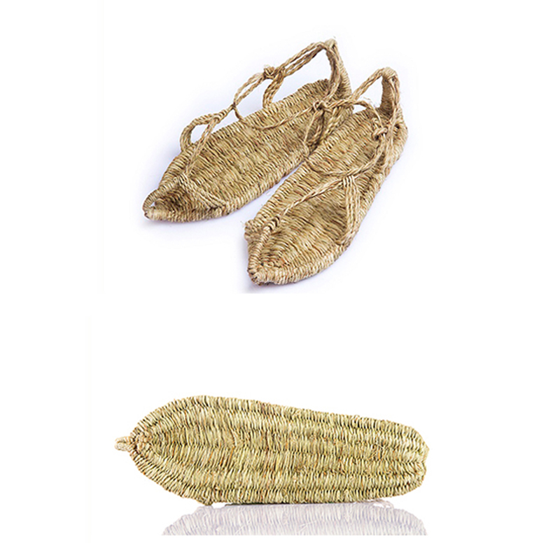 Medieval Shoes Straw Sandals V - Women'S Shoes Hands Free reseña y precio